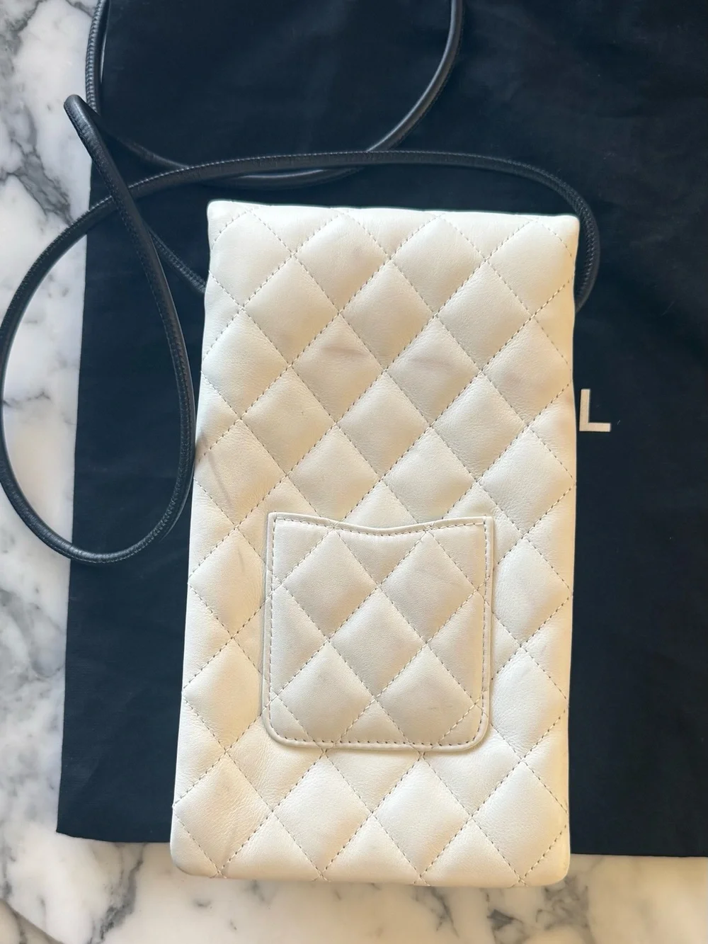 CHANEL Ligne Cambon Crossbody Bag